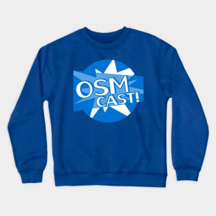 The OSMcast Social Media Icon Art Crewneck Sweatshirt